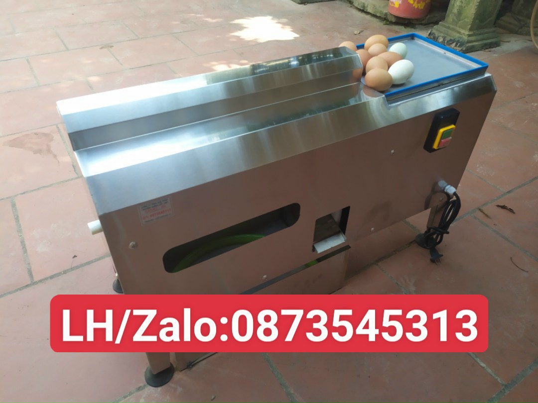 máy bóc vỏ trứng gà 8