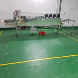 Máy Rửa Trứng Vịt, Rửa Trứng Gà Băng Tải Có Hệ Thống Thổi Lạnh DV-BT01